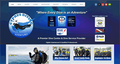 Desktop Screenshot of cyprusdivingadventures.com